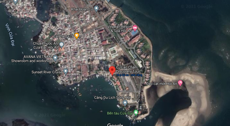 Combo 2 Ngày 1 Đêm Cù Lao Chàm Tiết Kiệm - Qua Đêm Tại Sunbay Homestay 9 MAP DI CANG CUA DAI